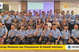 Berbagi wawasan dan pengalaman di industri bersama SMK Negeri 1 Kabupaten Tangerang